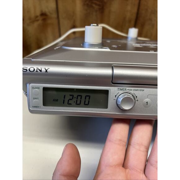 Sony ICF-CD543RM Under Cabinet TV/Weather/FM/AM CD Kitchen Radio READ DESC - Picture 2 of 10